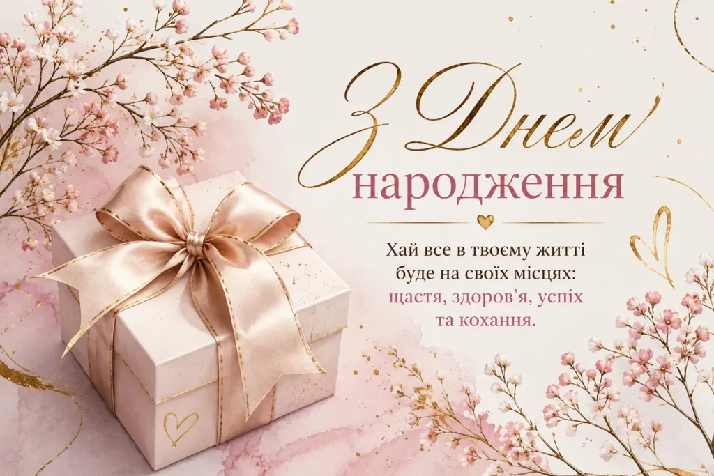 Ніжний подарунок для жінки