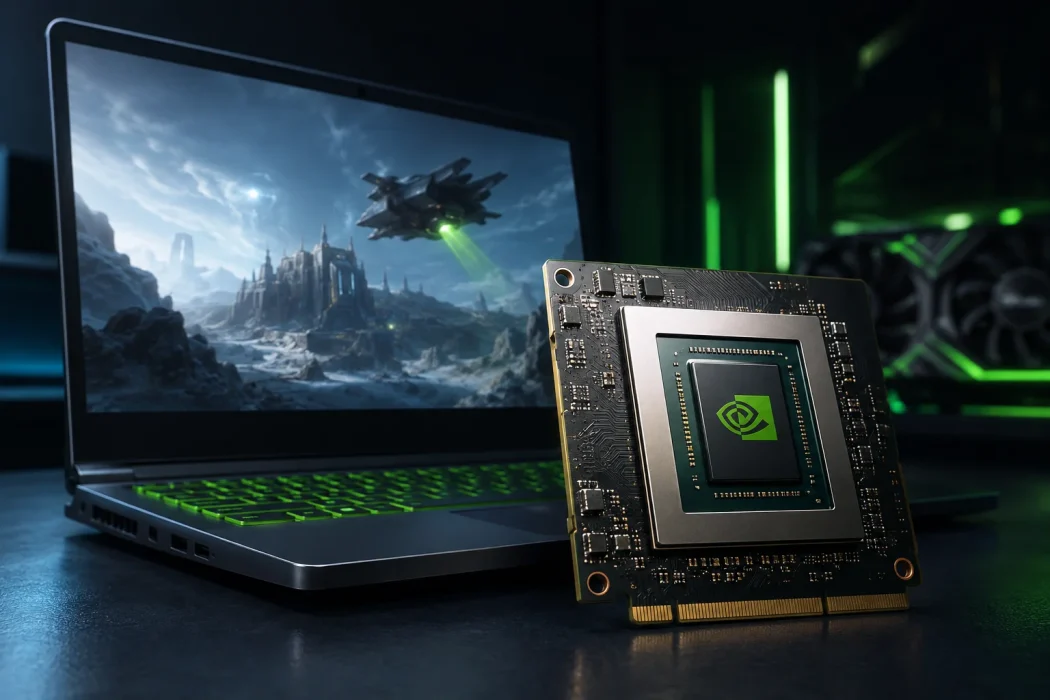 Ноутбук із відеокартою NVIDIA GeForce RTX 2050 для ігор у Full HD