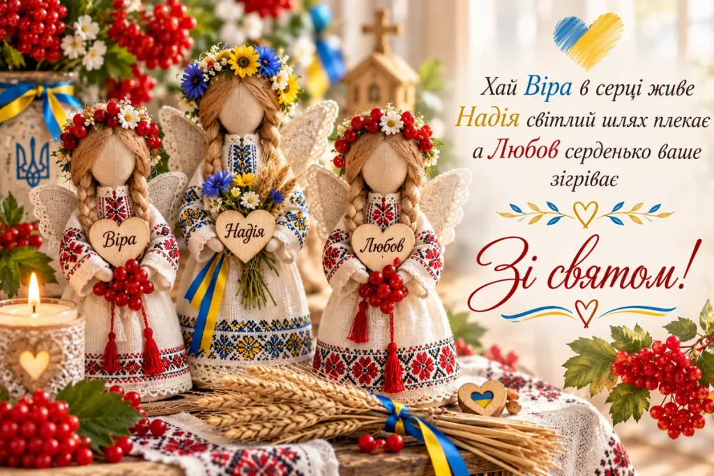 Українська Віра, Надія та Любов