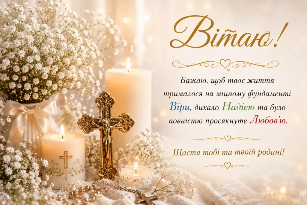 Ніжні квіти та свічка надії